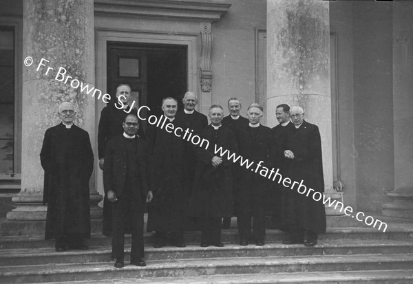 REV AUSTIN KELLEY S.J. WITH FR MAUAMA (GAO) AND FR DALY (CANADA) AND FR TYNDALL